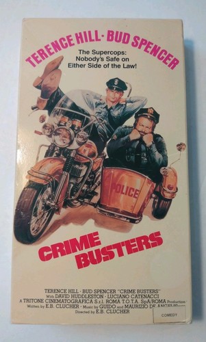 Crime busters vhs - crime,
