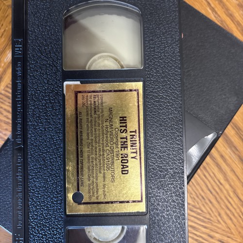 Trinity hits the road vhs - trinity,
