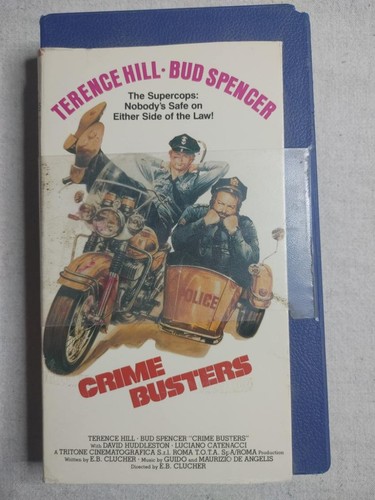 Crime busters vhs - crime,