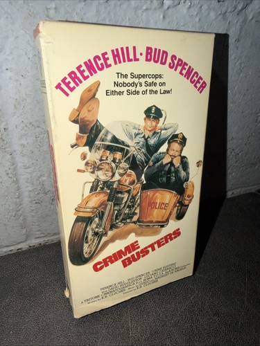 Crime busters vhs - crime,